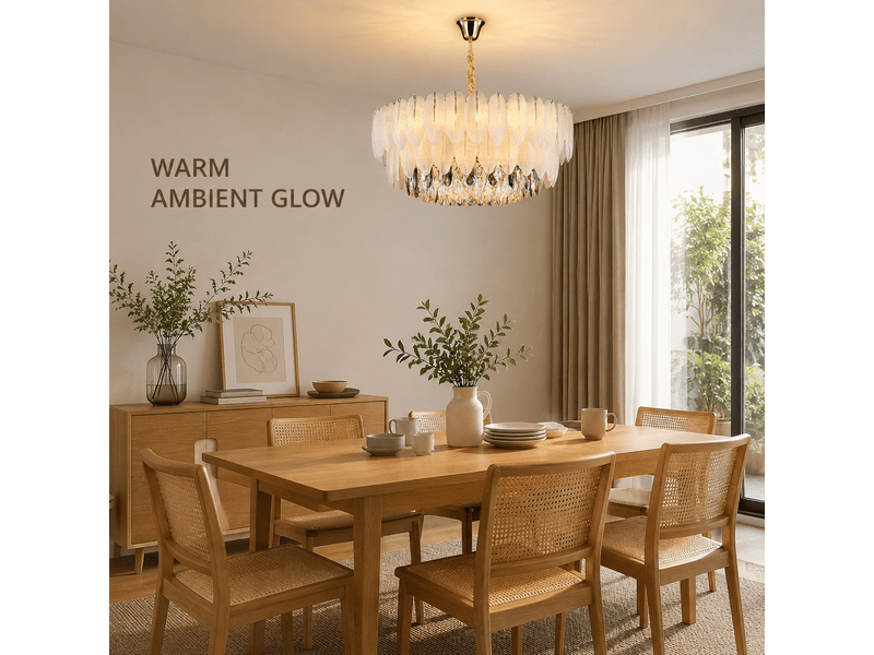  Suspension à plumes c ø 60 cm – sans ampoule YUMAO00C3 - Conforama C