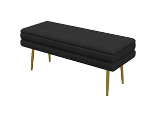 Banc coloris noir <strong></strong> <strong></strong>