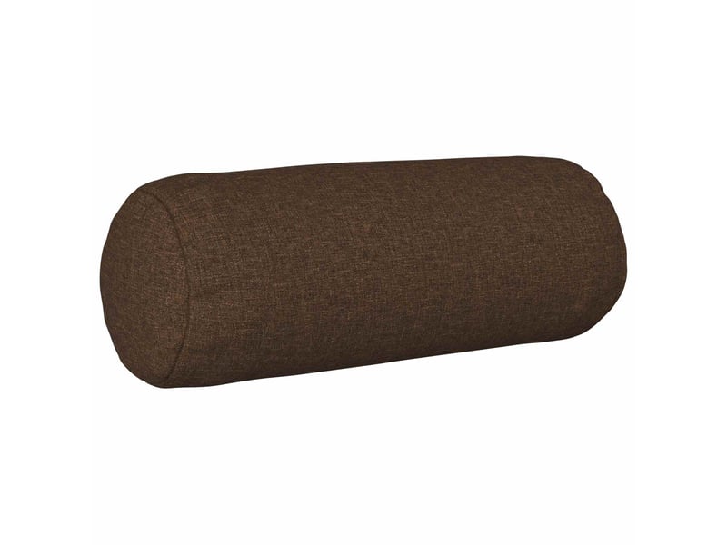  Lot de 6 coussins avec oreiller, coussins décoratifs heerlen marron tissu cf50720  - Conforama A
