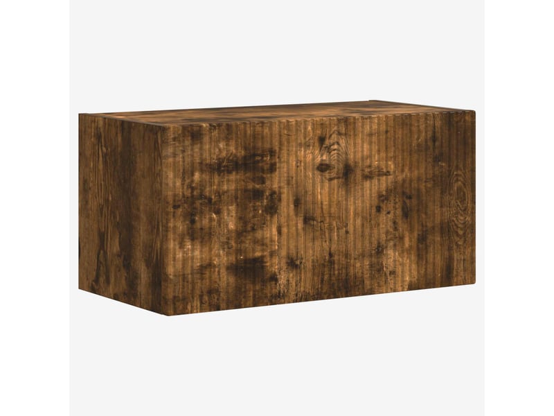  Ensemble meuble tv - banc tv - meuble de rangement 5 pcs chêne fumé bois d'ingénierie  - Conforama E
