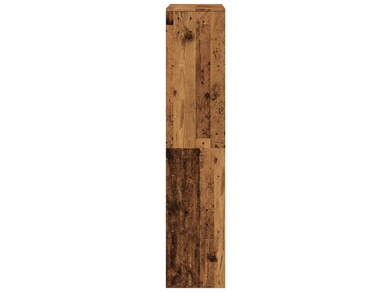  Cloison bibliothèque, meuble de rangement vieux bois bois d'ingénierie shl418  - Conforama E