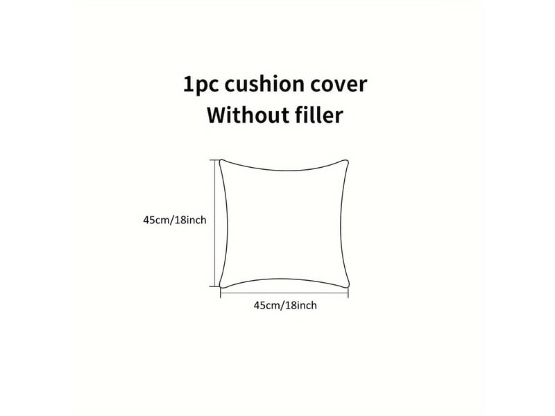 Housse de coussin carrée tendance – bordure à volants, motif rayé – design élégant et décoratif – parfait pour canapé, chambre et sofa – fermeture pratique-style 3 - Conforama B
