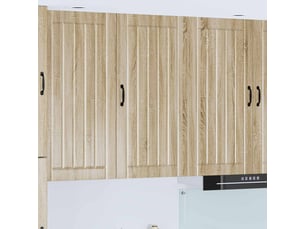 Meuble mural de cuisine, armoire de cuisine chêne sonoma 50x31x100cm shl5912