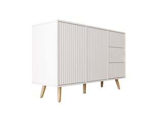 Buffet    <strong>DESIGN AMEUBLEMENT</strong> <strong>Renzo L</strong> - 120 cm coloris blanc 