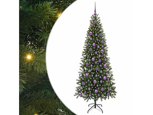 Sapin de noël artificiel, arbre de noël vert 180 cm pe et pvc shl8677