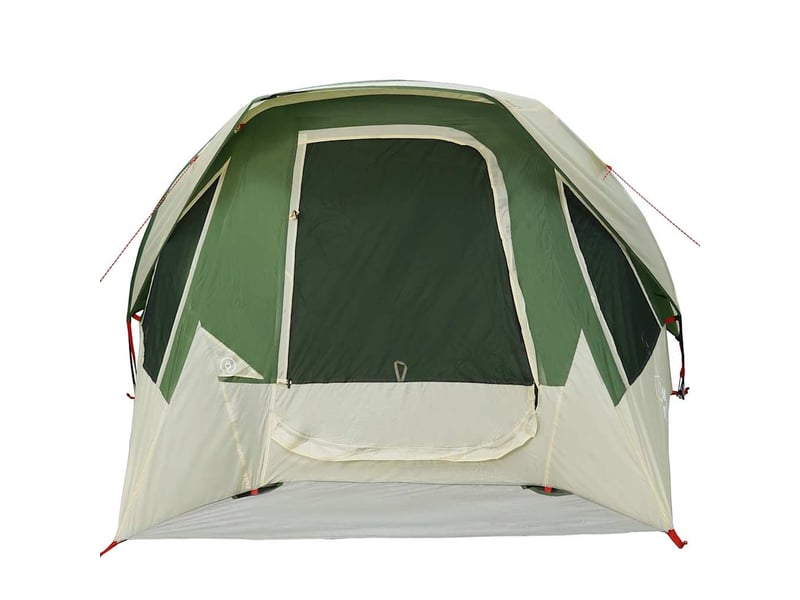  Tente de camping de cabine 4 personnes vert imperméable shl189  - Conforama E