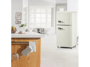 Refrigerateur 2 portes (congél en haut) froid Statique <strong>FLORAGRACE</strong> - largeur 45.5 cm x hauteur 88.8 cm