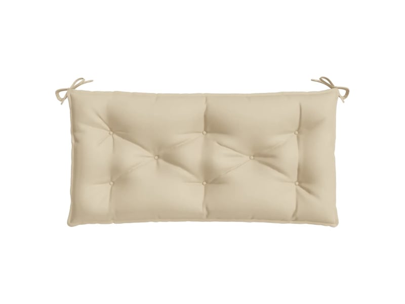  Coussin de banc de jardin, coussin d'assise beige 110x50x7 cm tissu oxford cf52650  - Conforama D