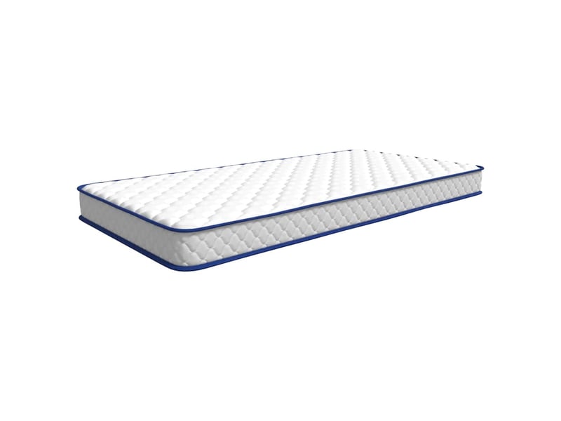  Matelas confort, matelas en mousse à mémoire de forme blanc 90x190x17 cm doux  - Conforama C