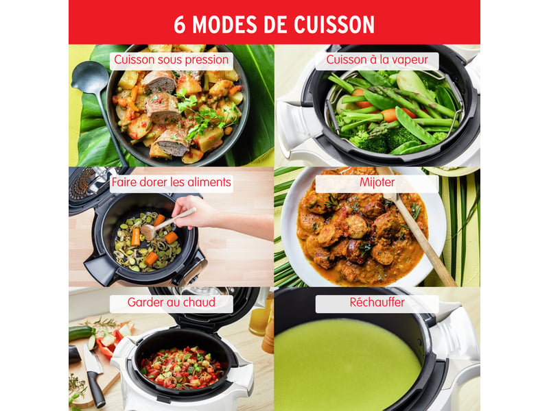 Cookeo + Extra Crisp  MOULINEX YY5355FB EXTRA CRISP - Conforama L