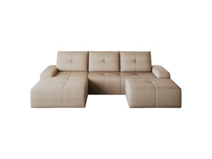Canapé d'angle gauche fixe OPULERANE TRADING LTD 4 places Polyester