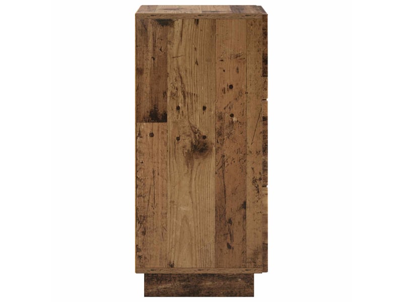  Buffet salon, buffet de rangement bois ancien 33,5x34,5x75 cm bois d'ingénierie shl14978  - Conforama E
