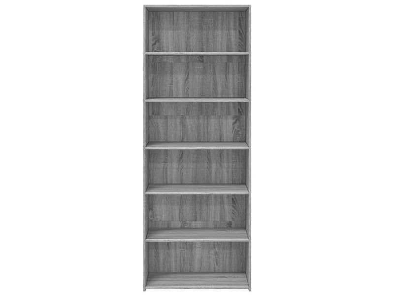  Buffet haut - bahut - meuble de rangement sonoma gris 70x41x185 cm bois d'ingénierie  - Conforama D