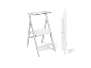 Tour d'apprentissage pliable « step'n'fold », blanc