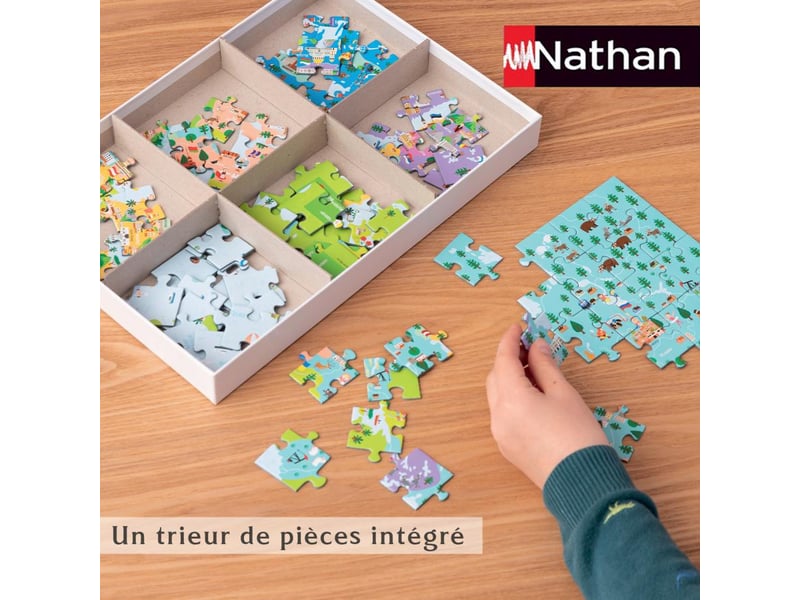  Puzzle 150 p  les especes de dinosaures 86836 - Conforama D