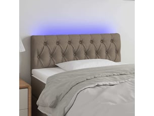 Tete de lit A poser largeur 100 cm taupe