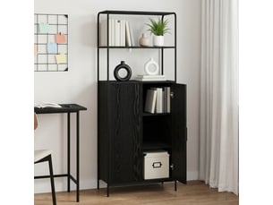 Armoire     <strong></strong> <strong></strong> coloris noir largeur 65 cm