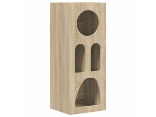 Buffet - bahut - meuble de rangement elst chêne sonoma 40 x 35 x 100.5 cm bois d'ingénierie