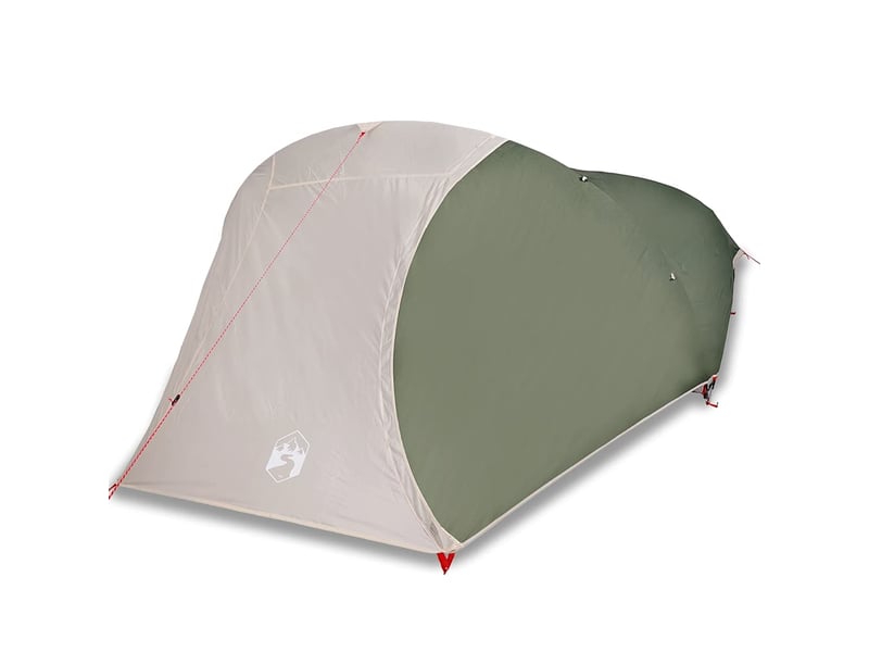 Tente de camping, tente à dôme 4 personnes vert imperméable shl53742 - Conforama A