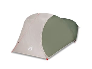 Tente de camping, tente à dôme 4 personnes vert imperméable shl53742
