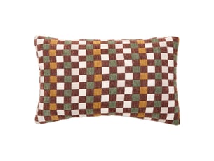 Coussin mosai rectangulaire 30x50cm terracotta