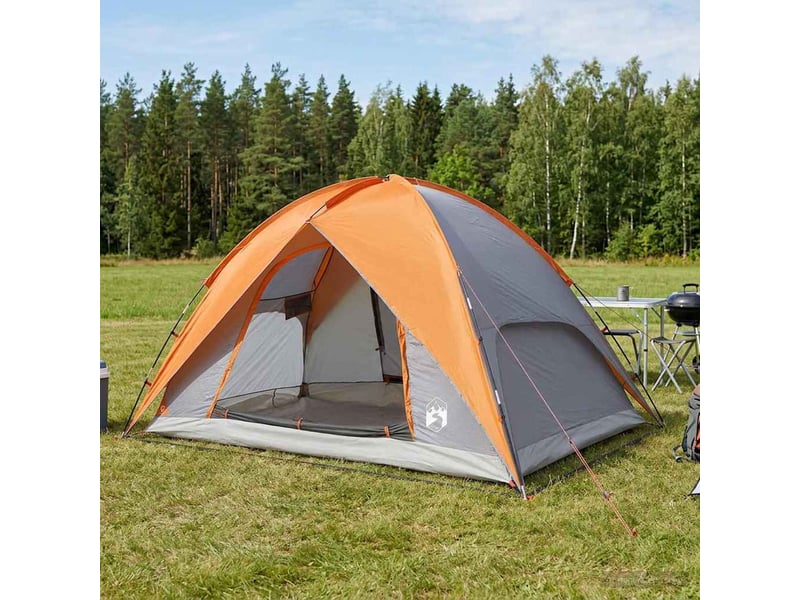  Tente de camping avec un abri imperméable 4 personne shl83908  - Conforama C
