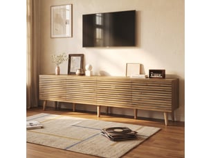Meuble tv coloris bois clair 40 cm <strong>URBAN MEUBLE</strong>  <strong></strong>