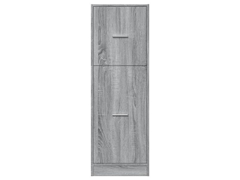  Armoire apothicaire sonoma gris 40x41x118 cm bois d'ingénierie  - Conforama E