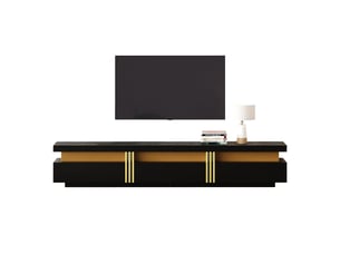Meuble tv coloris noir    