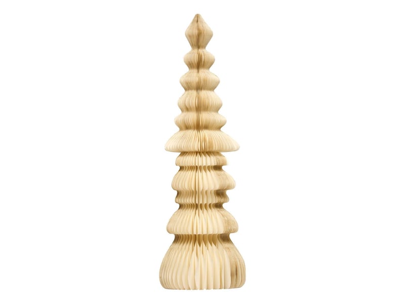  Sapin papier kami ecru h180  - Conforama C