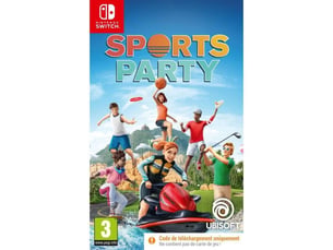 Sports party sur nintendo switch ubisoft code de téléchargement
