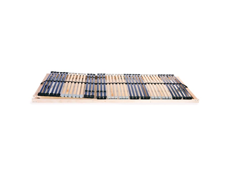  Lit simple- lit adulte -  sommier à lattes sans matelas avec 42 lattes 7 zones 80x200 cm  - Conforama B
