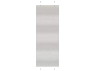 Store plissé, store de fenêtre gris clair 70x200 cm largeur du tissu 69,4 cm cf46900