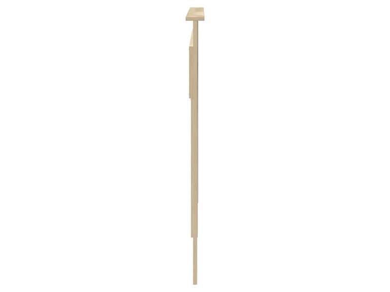  Tête de lit - panneau de tête de lit chêne sonoma bois d'ingénierie  - Conforama E