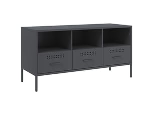 Meuble tv coloris gris 100.5 cm <strong></strong>  <strong></strong>