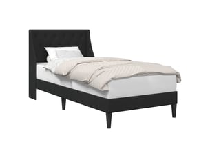 Lit simple 80x200 cm    coloris noir