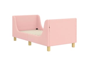 Lit simple 70x140 cm coloris rose