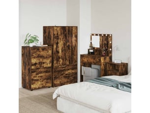 Armoire <strong></strong> <strong></strong> coloris bois clair largeur 60 cm