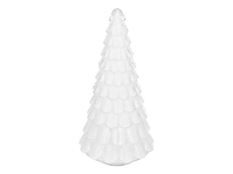  Sapin led verre blanc h32  - Conforama A