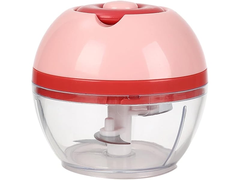  Mini presse-ail, hachoir à ail, mini robot culinaire, lame en acier inoxydable facile à utiliser, outil de cuisine idéal (rose)  - Conforama A