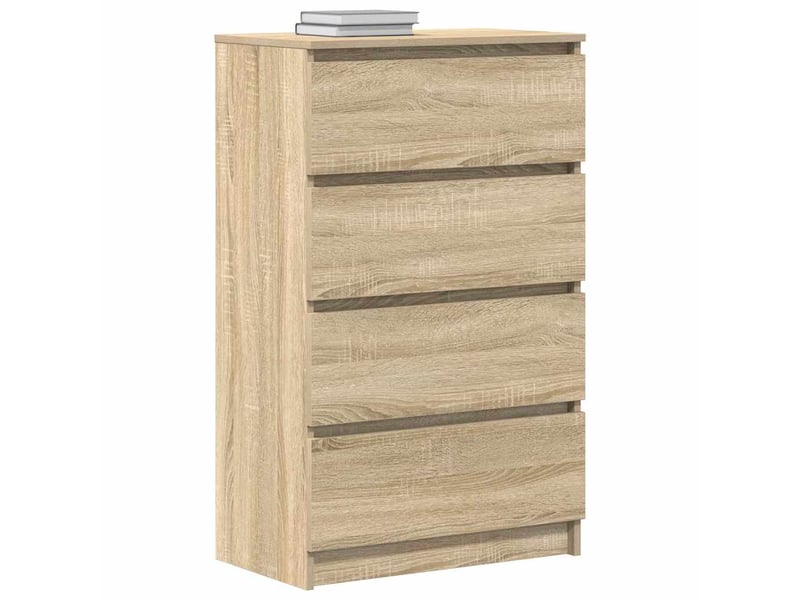  Buffet - bahut - meuble de rangement chêne sonoma 60x35x98,5 cm bois d'ingénierie  - Conforama D