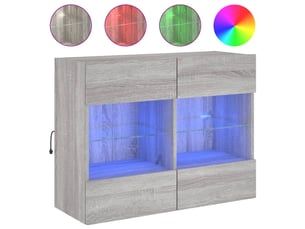 Meuble tv coloris gris 78.5 cm <strong></strong>  <strong></strong>