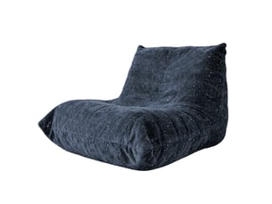Fauteuil fixe <strong>VIVRYN</strong> <strong></strong> Tissu bleu vendu A l'unité