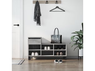 Meuble à chaussures 3 paire(s)  <strong></strong>  <strong></strong> coloris gris