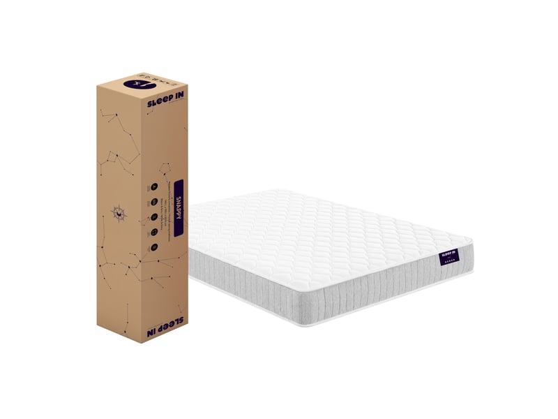  Matelas Ressorts + latex 140x190 cm  - Conforama L