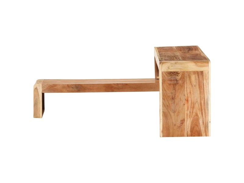  Meubles tv - banc tv - meuble de rangement 2 pcs bois d'acacia massif  - Conforama D