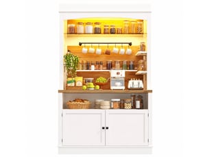 Buffet 0 tiroir(s) HAUSS SPOLE - 107 cm coloris blanc
