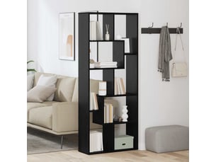 Bibliotheque coloris  noir  <strong></strong> <strong></strong> - 67 cm x 162 cm