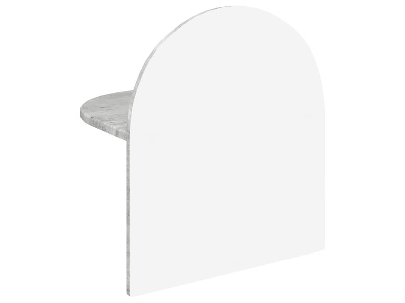 Table de chevet - cabinet de chevet - table de nuit gris béton 40 x 35,5 x 45,5 cm - Conforama E