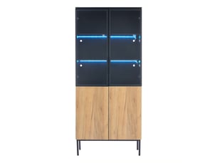 Vitrine coloris noir <strong></strong> <strong></strong> - x